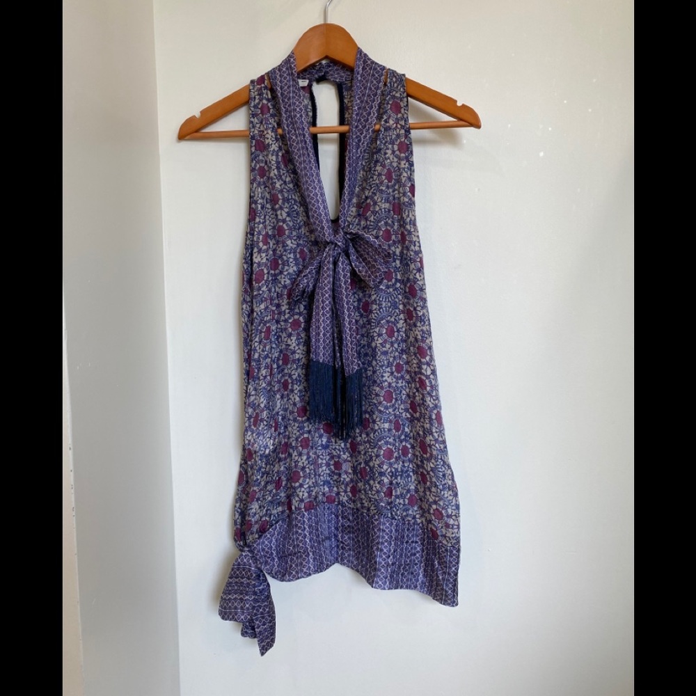 Kosmika 100% Italian Silk Top